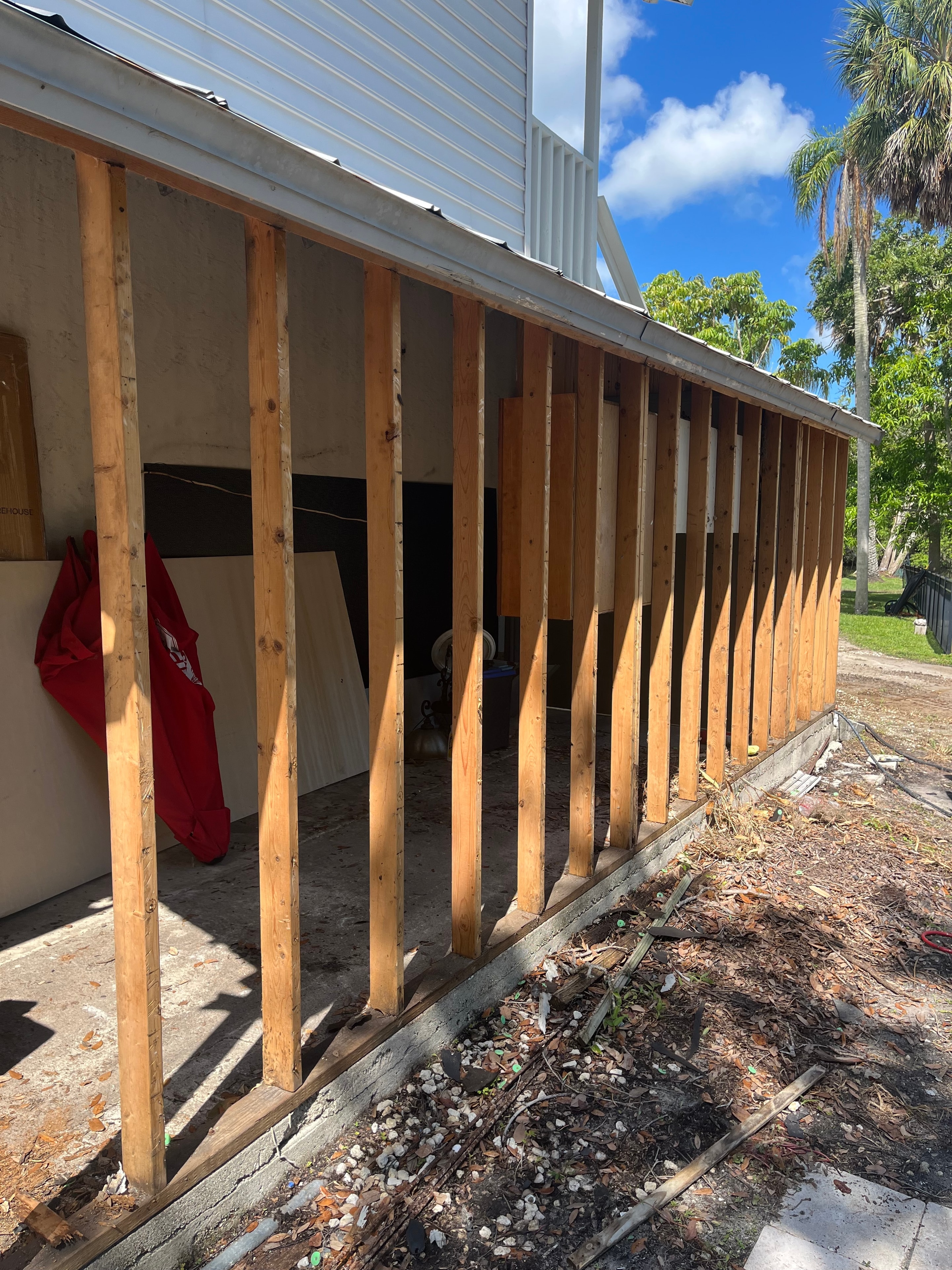 Carpentry detail work
